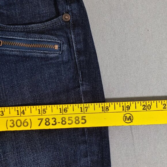 LOFT Ann Taylor Jeans women's size 28(30)/6 P indigo blue colour Modern Skinny - Picture 11 of 14